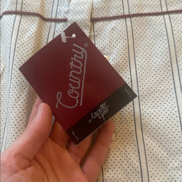 Vintage County by Loretta Lynn deadstock western pearl snap top - Picture 2 of 5